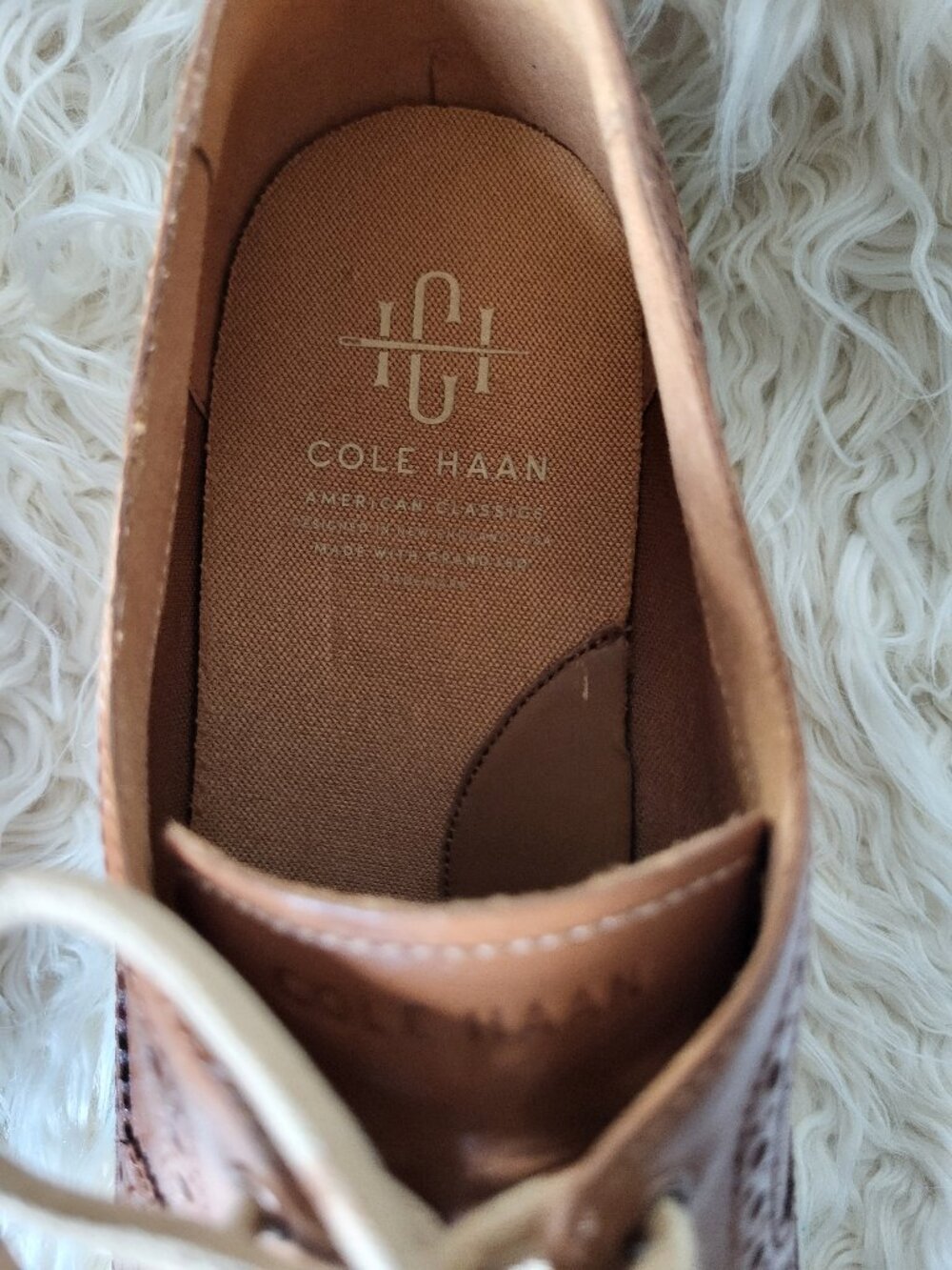 Cole Haan Men's American Classics Longwing Oxford Shoes - Picture 15 of 16